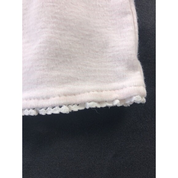 Vintage Petit Bateau Romper Duck Flowers Bodysuit Baby Girl 6 Months White Pink - Picture 7 of 13